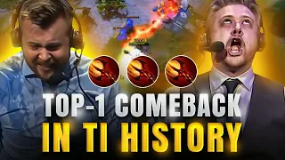 TOP-1 Comeback of every International (TI1-TI11)