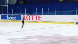 Anna Shcherbakova 4Lz in Practice