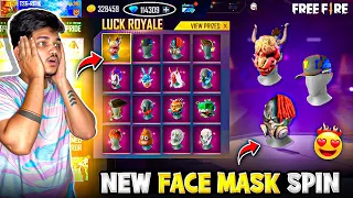 Free Fire I Got All Rare Old Masks😍 In One Spin || Super Event -Garena Free Fire