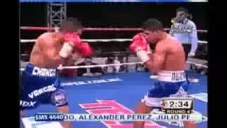 Pelea Roman Gonzalez (Nic) vs Manuel Vargas (Mex) - Canal 4 - Boxing Studs / Prodesa Boxing