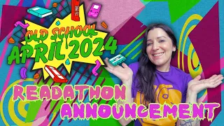 Old School April 2024 Readathon Announcement!!