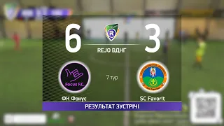 ФК Фокус 6 - 3 SC Favorit R-CUP XII (Регулярний футбольний турнір в м. Києві)