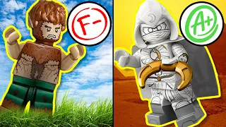 Ranking All 12 LEGO Figures From The Marvel Collectible Minifigure Series