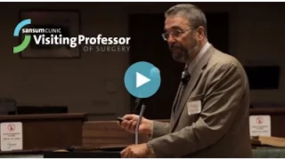 Professor of Surgery 2016, Michael G. Sarr, MD