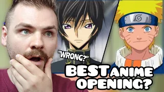 Reacting to THE BEST ANIME OPENINGS | Best Openings of the Anime Series Edition! | REACTION!