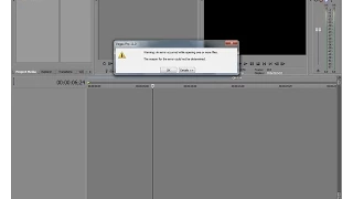 Как исправить ошибку в Vegas Pro  если не вставляются видео?