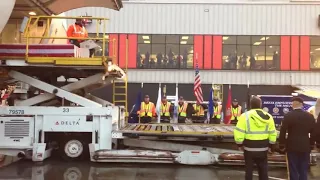 Delta  Airlines honours American heroes during veterans day