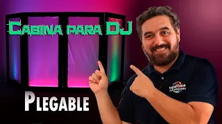 Cabina para Dj económica y rápida de hacer.