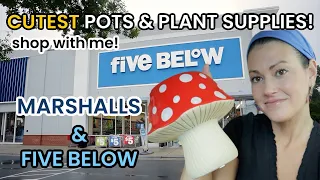 Marshalls Has THE CUTEST Pots & Plant Stands Right Now! Five Below, Marshalls/Home Goods Finds