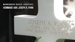 Memorial Day 2015 Mannenkoor Beeker Liedertafel // Hommage aan Joseph A. Ryan