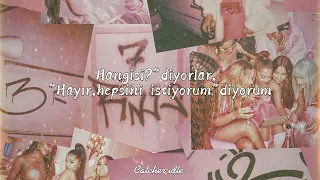 Ariana Grande,Jennie,Niki minaj-7 Rings remix(Türkçe Çeviri)