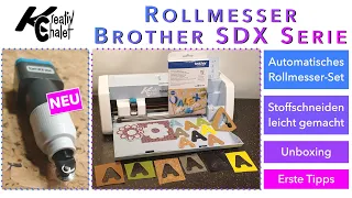 Das neue Rollmesser für die Brother ScanNCut DX Schneideplotter