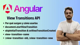 Angular 17 View Transitions Api