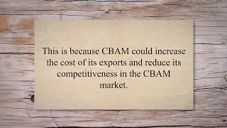 What is Carbon Border Adjustment Mechanism CBAM