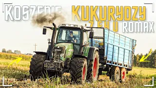 🔥?!Skład Węgla!?🔥Oporowe Koszenie Kukurydzy z F.H.U Romax 2xFendt/Claas Jaguar 850