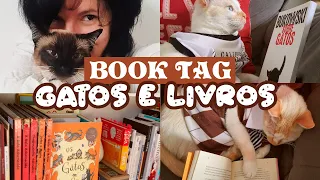 BOOK TAG: GATOS E LIVROS • Gatos e Literatura