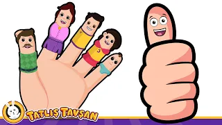 Ellerim Tombik Tombik · Baş Parmağım Neredesin · Finger Family · 4 Şarkı · Tatlış Tavşan