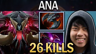 Shadow Fiend Dota 2 Gameplay Ana with 26 Kills and Pike