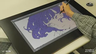 イラストレーター/アニメーター 米山舞 - Drawing with Wacom (DwW)