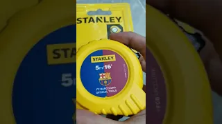 stanley 5m tough case measurement tape fcb barcelona edition