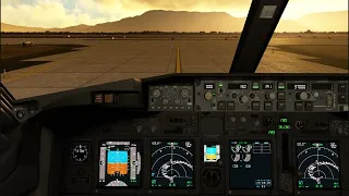 Rotas Gol - Decolagem Cockpit - SCEL - Santiago - Chile - Clique em MAIS...