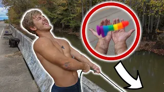 Magnet Fishing Gone Wrong - WARNING: This Extremely Explicit Magnet Fishing Find Is Disturbing