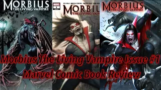 Morbius The Living Vampire Issue#1 Comic Book Review | Marvel Comics | Jared Leto | Vampire Hunter |