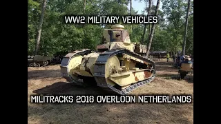 WWII Military Vehicles - Militracks 2018 Overloon Netherlands