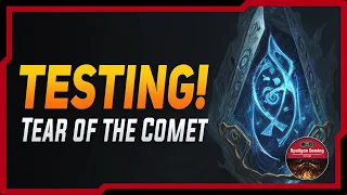Testing 2* Star Gem Tear off the Comet - First Look - Diablo Immortal