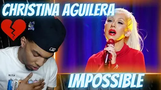 FIRST TIME HEARING | CHRISTINA AGUILERA - IMPOSSIBLE | REACTION