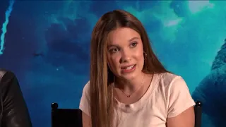 Millie Bobby Brown talks environment and unity in `Godzilla`