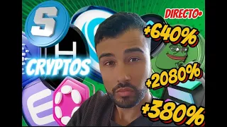 ✅ ANALIZANDO CRYPTOS EN DIRECTO  ► Análisis BTC y Criptomonedas🔥