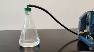 Boiling Water Using A Vacuum