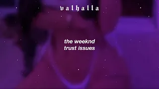 the weeknd ; trust issues (sped up/tiktok remix/tiktok trend) [legendado/tradução]