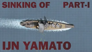 Sinking of Battleship Yamato Part I Animated 1945