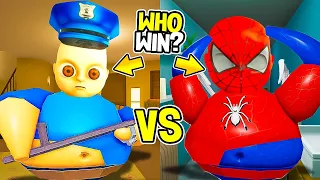 New Secret Challenge! Funny Police And Spiderman Moments in Baby In Yellow