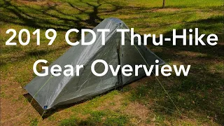 2019 CDT Thru-Hike Gear Overview