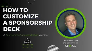 How to Customize a Sponsorship Pitch Deck | Webinar Replay