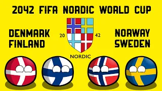 2042 FIFA Nordic World Cup in Countryballs - Simulation!