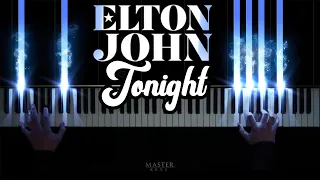 ELTON JOHN - Tonight. 1976 ~ Piano Cover