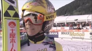Noriaki KASAI [5th Place] Ski Flying - Bad Mitterndorf - 10.01.2015