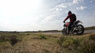 TRIUMPH SPEED TWIN // ZARD EXHAUST SOUND FLYBY