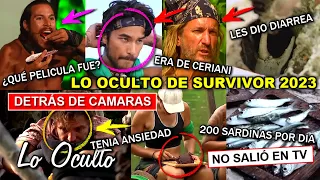 LO OCULTO DE SURVIVOR MÉXICO 2023, COSAS QUE NO VIMOS EN TELEVISIÓN, COSAS DETRÁS DE CAMARAS