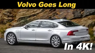 2018 Volvo S90 T8 Review / Comparison - In 4K
