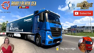Euro Truck Simulator 2 (1.45) Mercedes Actros MP4 Reworked v3.1 [Schumi] [1.45] + DLC's & Mods