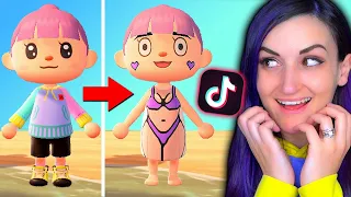 Testing VIRAL ANIMAL CROSSING TikTok Life Hacks to See if They Actually Work