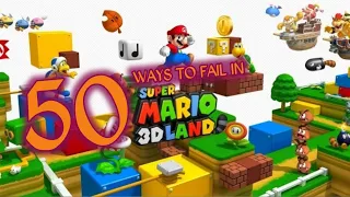 50 Ways to Fail in Super Mario 3D Land