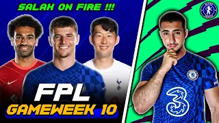 FPL GAMEWEEK 10 PREVIEW | TOP 10K PUSH !?😱 | FANTASY PREMIER LEAGUE 2021/22