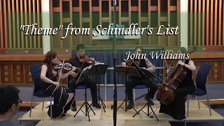 Theme from Schindler's List - John Williams by Weston String Quartet arr. C. A. Orozco Diaz