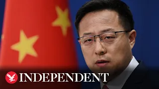 Moment China official left speechless after he's questioned over Covid lockdown protests